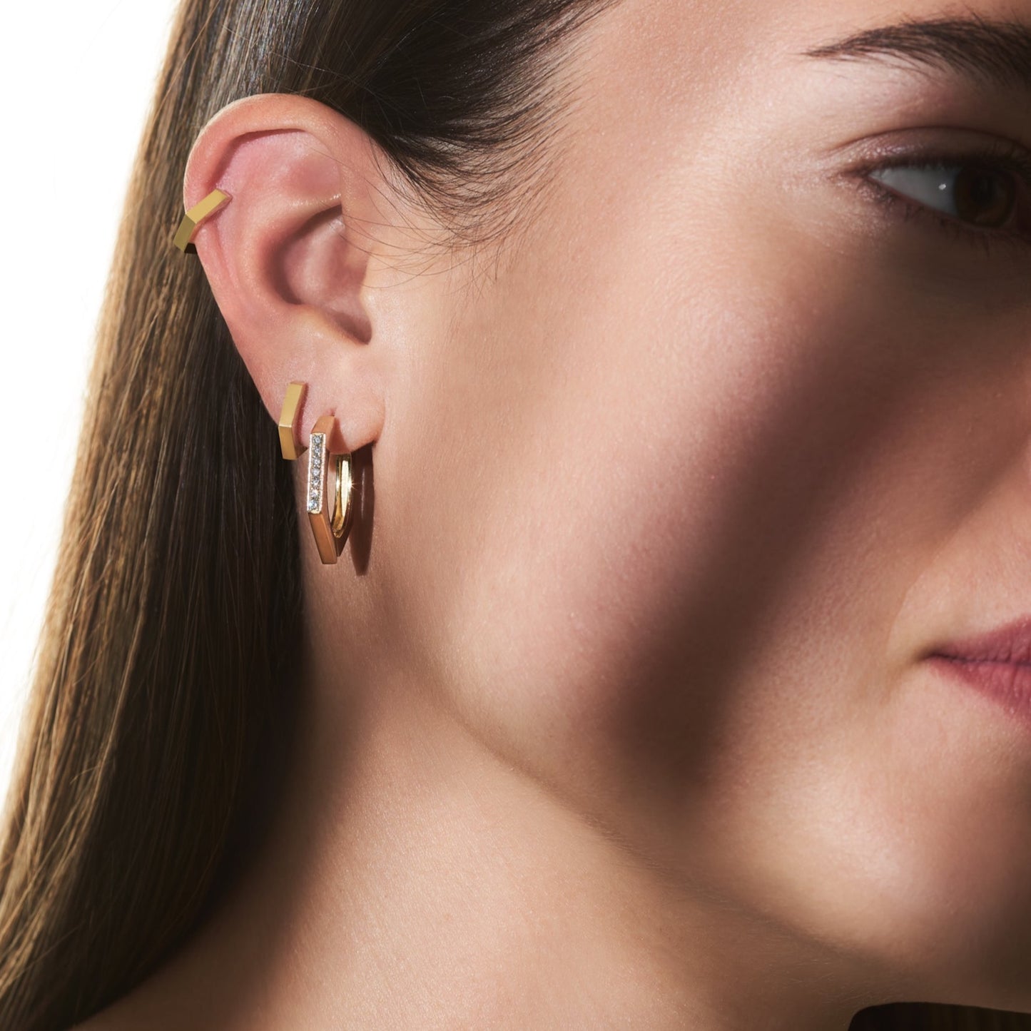 #5 Nut Diamonds Earrings