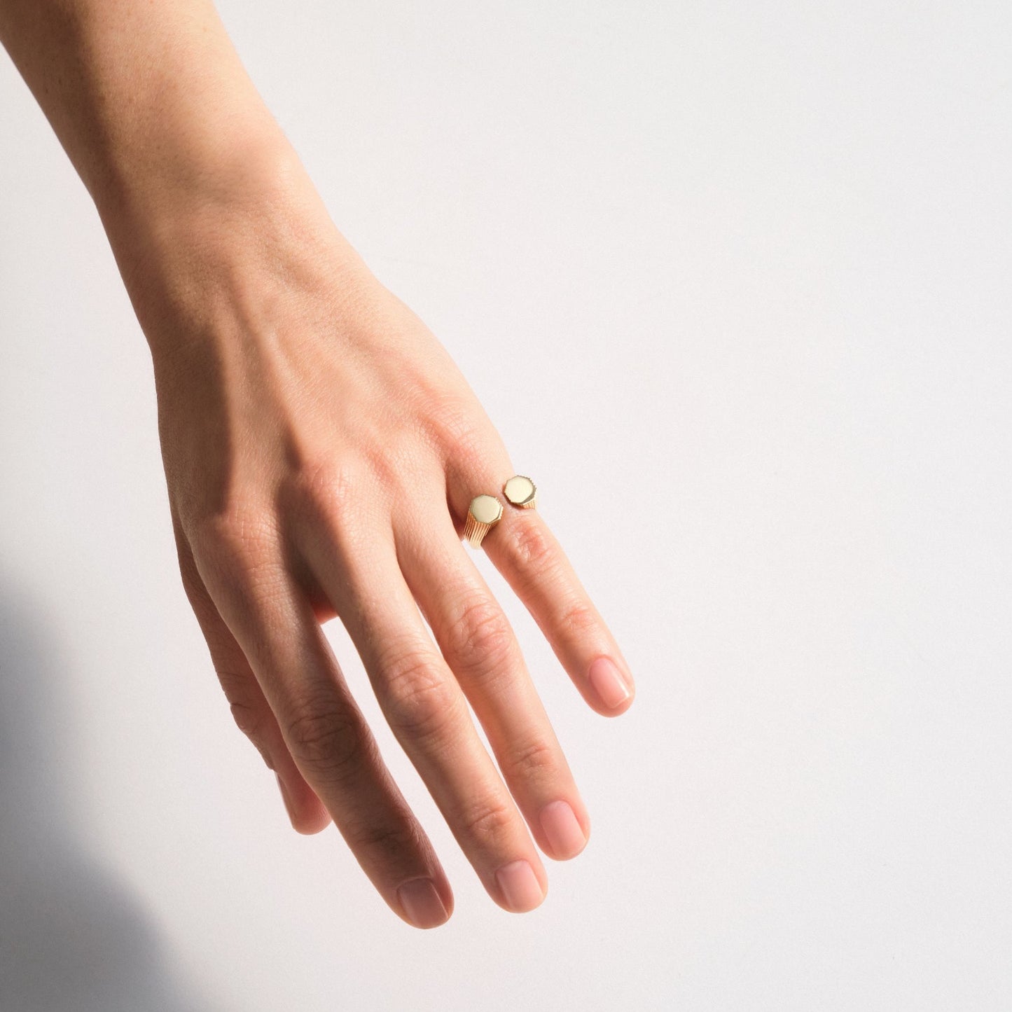 Double Headed Seljuks Lines Ring