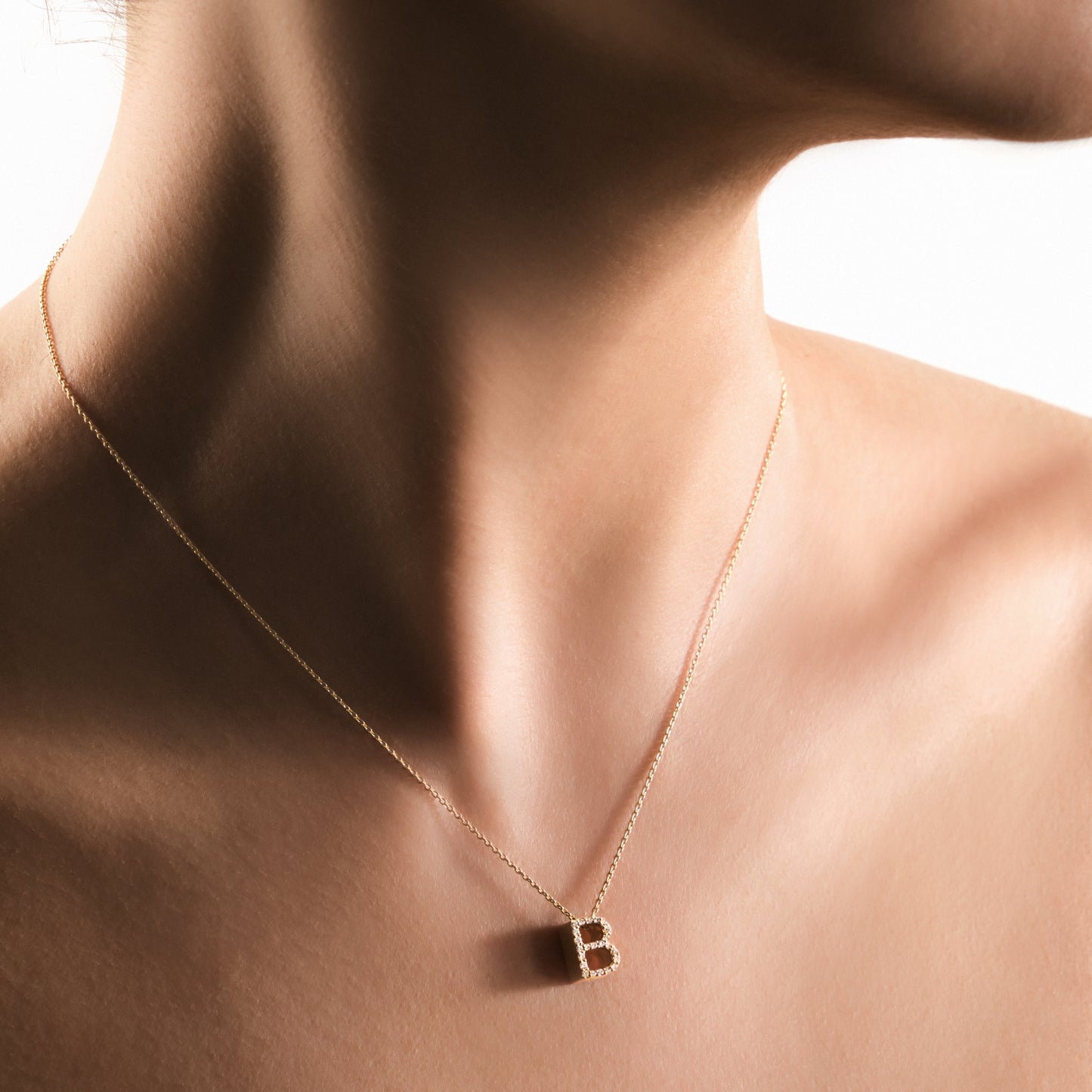 Initial Diamonds Necklace