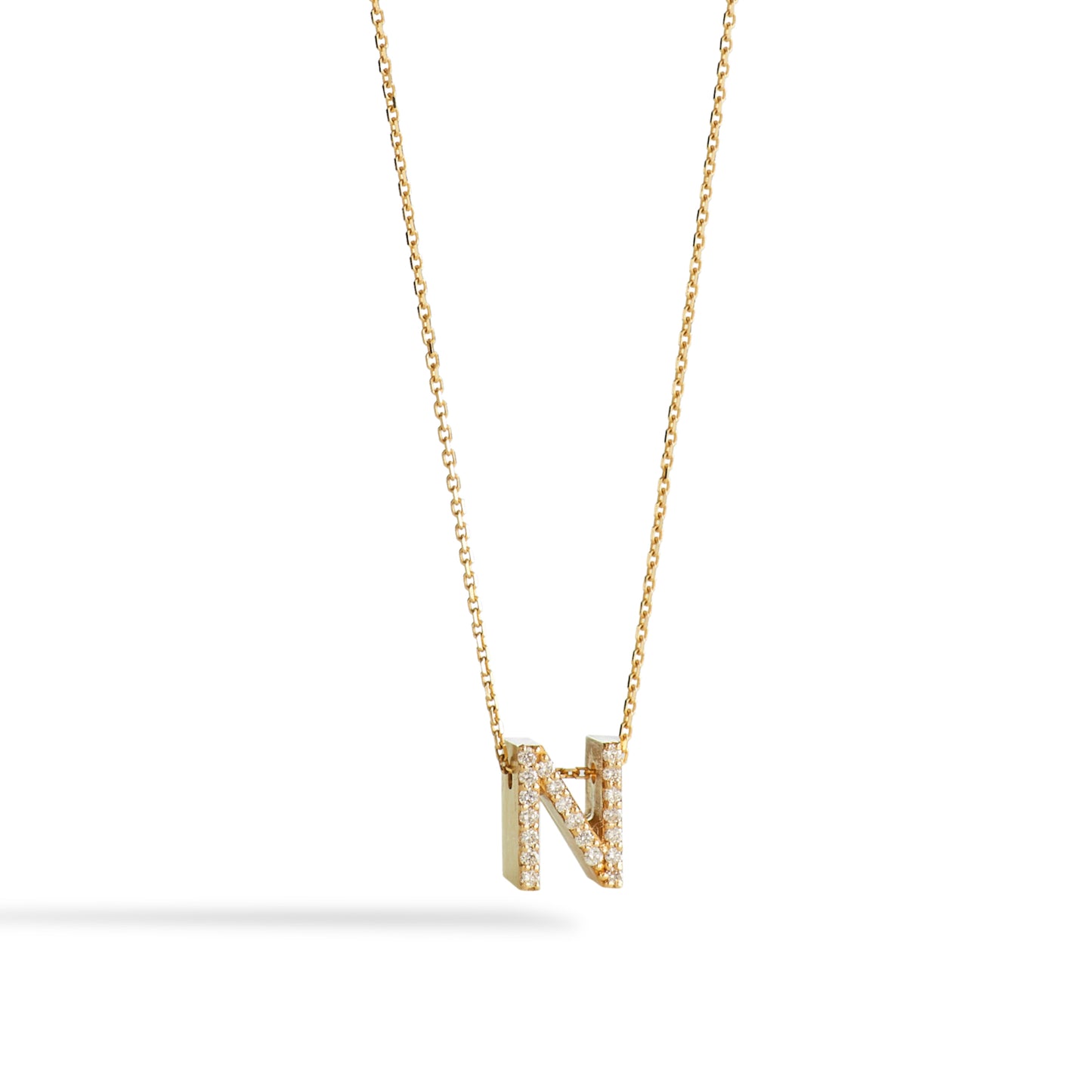 Initial Diamonds Necklace