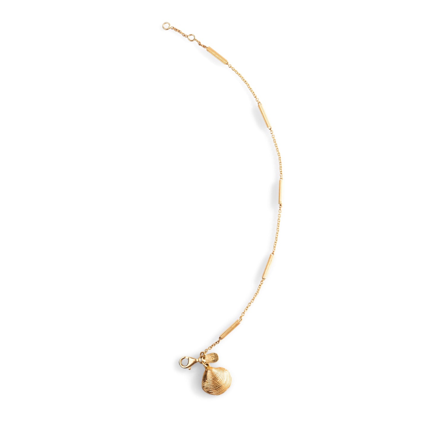 Lines Chain Seashell Bracelet