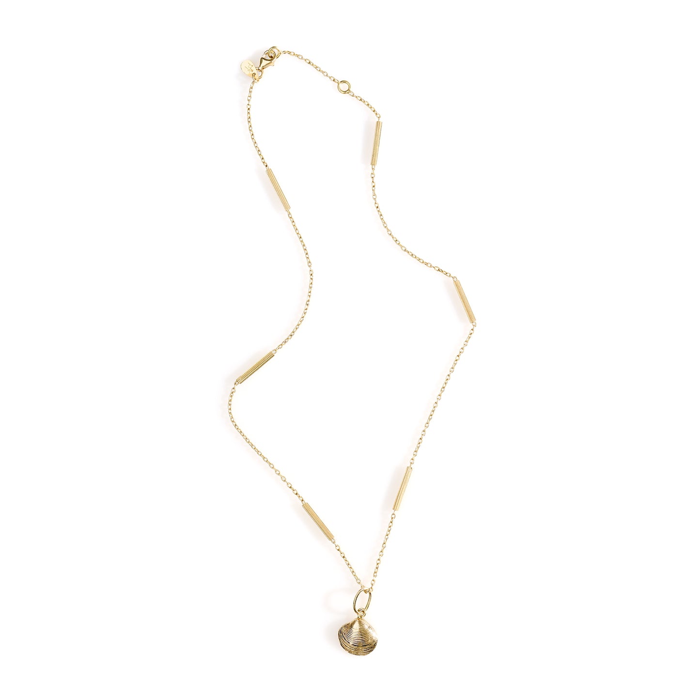 Mini Gold Seashell Pendant