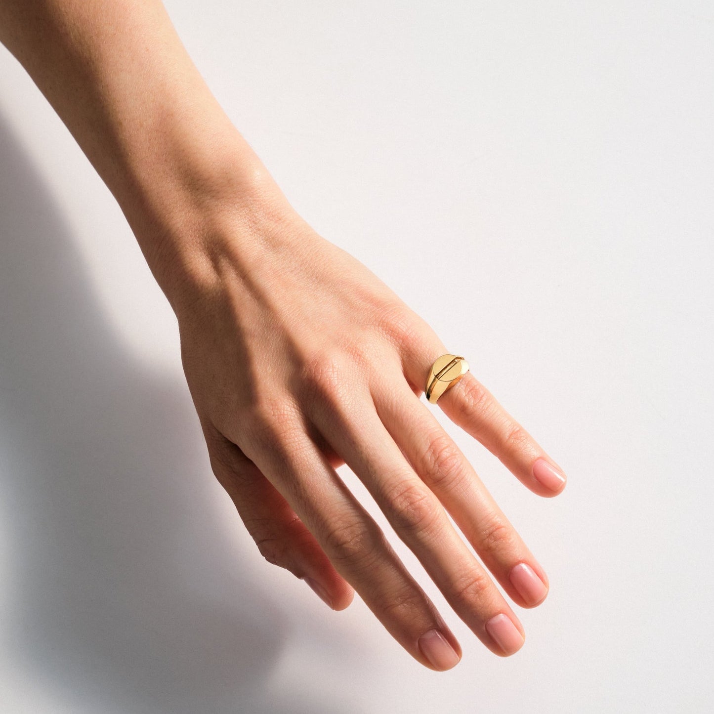 Screw Signet Ring