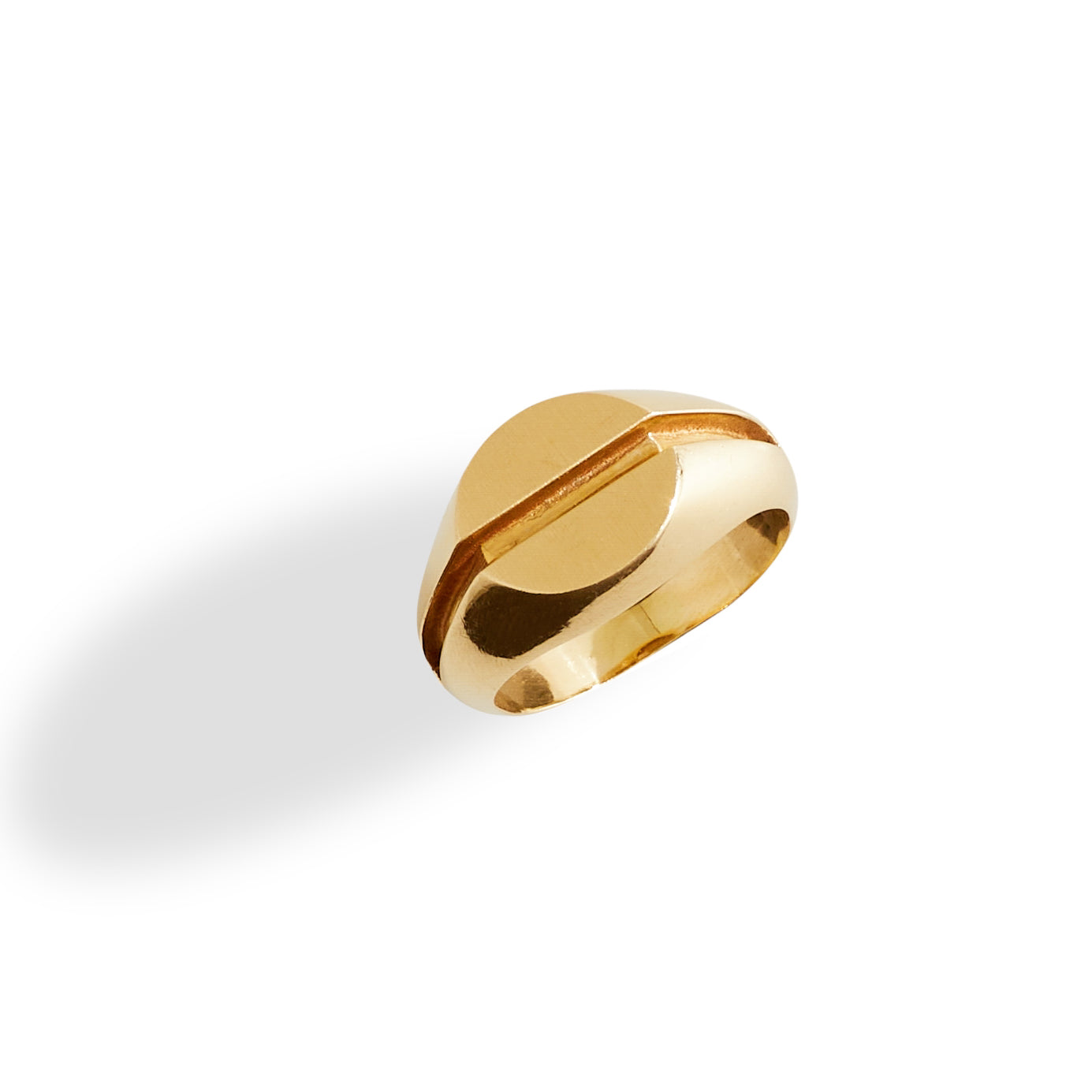 Screw Signet Ring