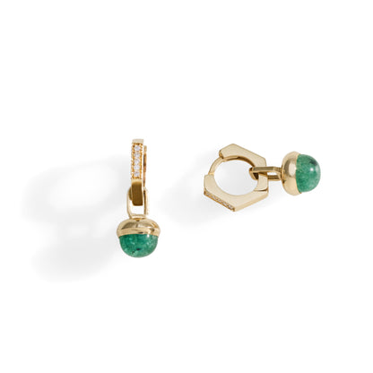 Green Aventurine Charm