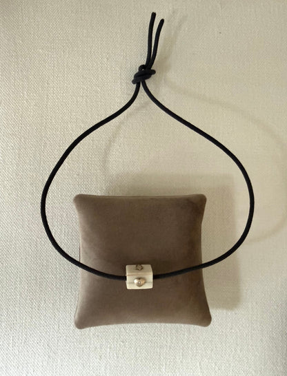 Hearts and Stars Diamonds Square Prism Pendant