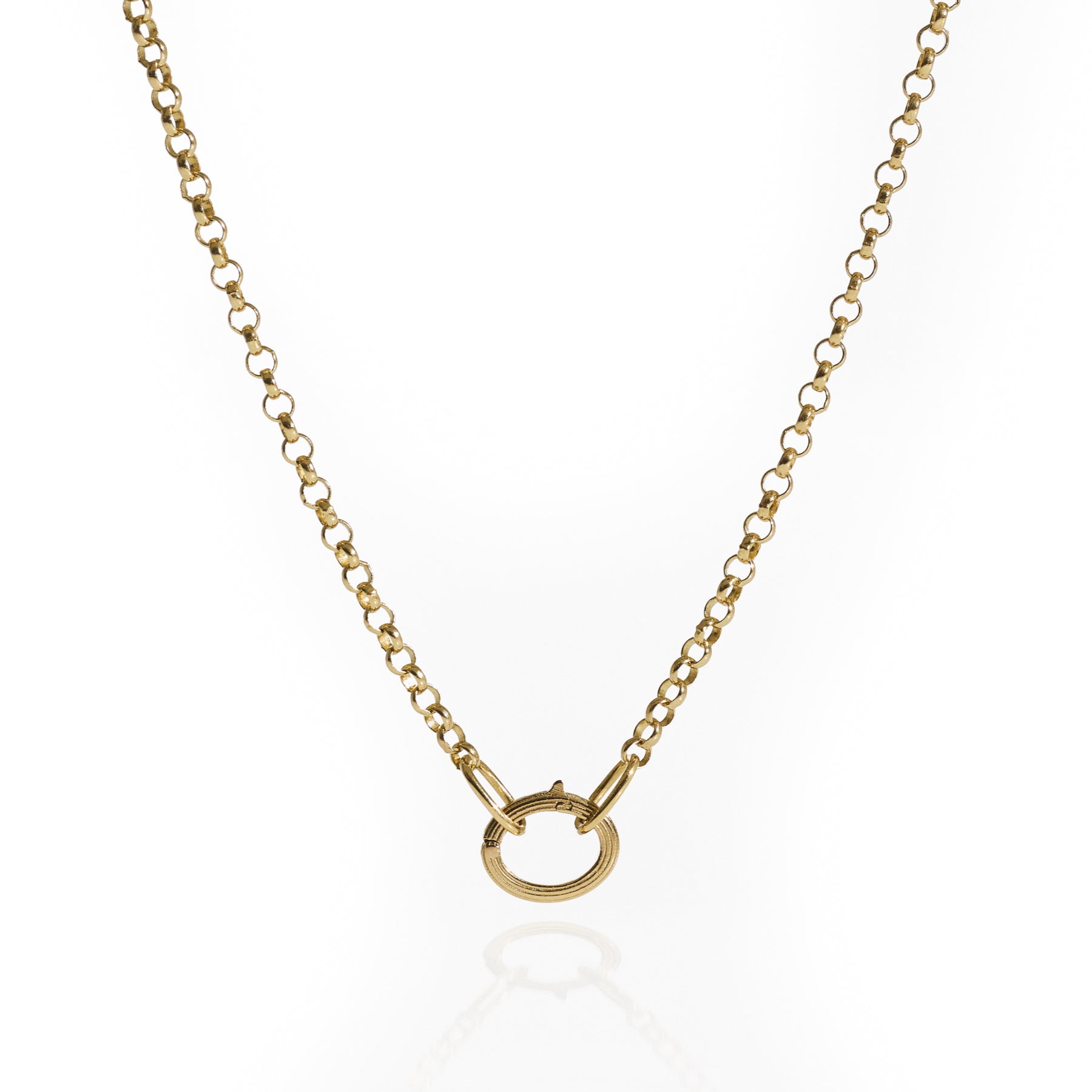 PROJEBIR - Lock Chain Necklace – projebir.com.tr