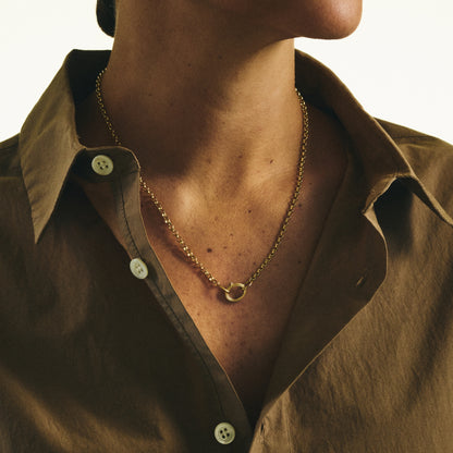 Lock Chain Necklace