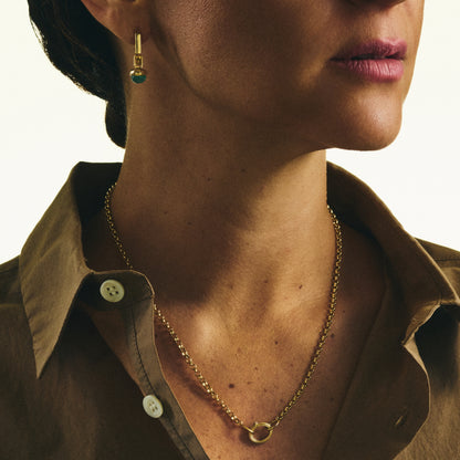 Green Aventurine Charm