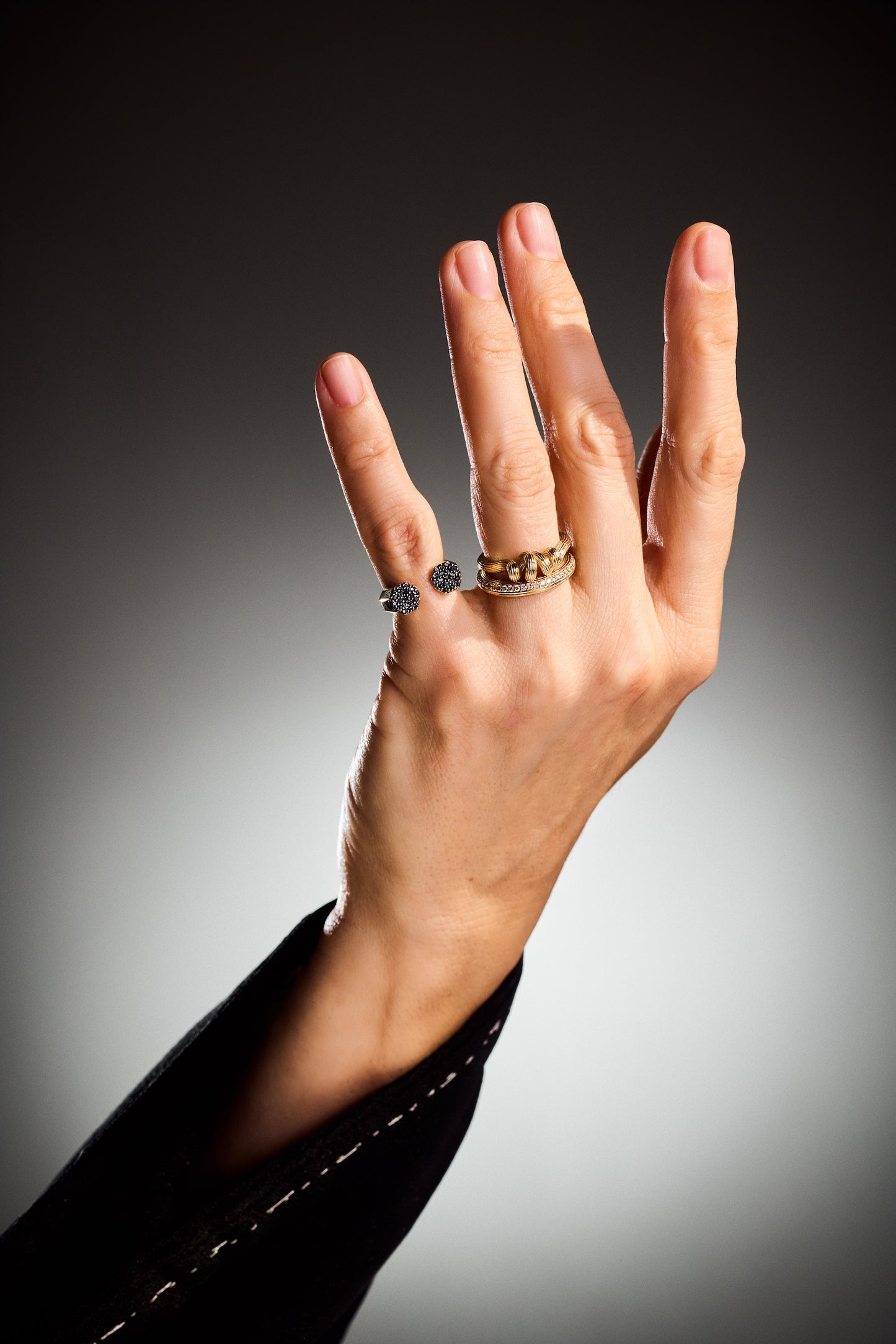 Wave Twist Ring